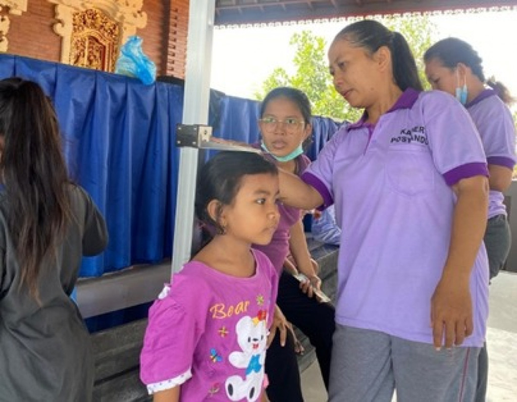 Giat Posyandu Balita di Br. Lebak Sinergi Pemerintah Dan Masyarakat Demi Generasi Sehat Sejak Dini